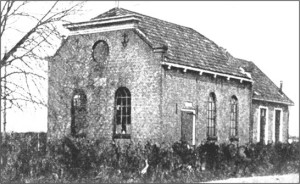 De synagoge van Beilen.